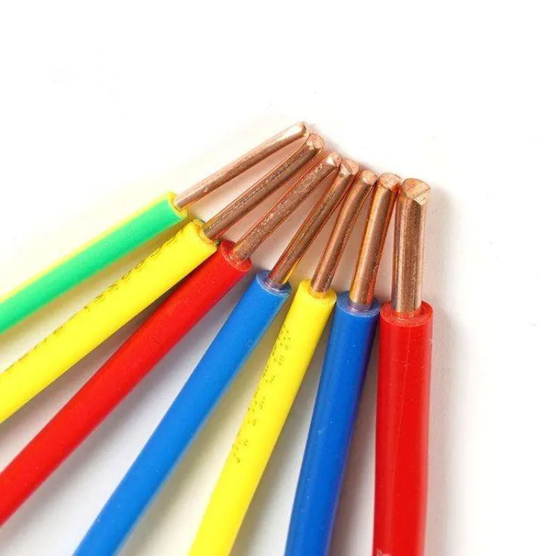 House Wiring BV H05V-U H07V-U Solid Core Pure Copper Conductor 1.5 2.5 4 6 10mm2 Electric Wire Pvc Insulated Wires and Cables