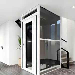 Custom-made ng Manufacturer, Hydraulic Sightseeing Elevator para sa Maliit na Self-built na Bahay