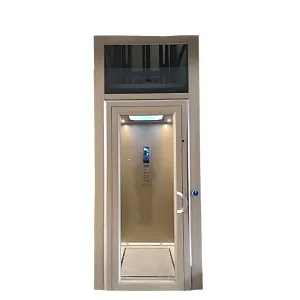 High-end na Villa Home Elevator na Walang Pit, Duplex Self-built House, Matalino at Ligtas na Home Elevator