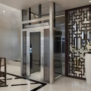 Mababang Ingay Residential Villa Indoor Small House Hydraulic Home Lift Elevator