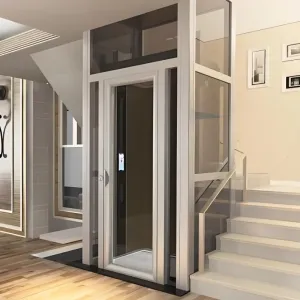 Indoor at Outdoor Installation ng Sightseeing-style Small Household Elevator