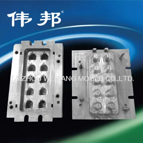 Molde de caucho dividido