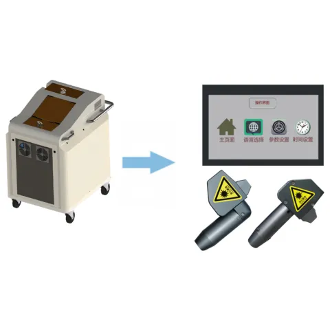 200W-350W Laser Cleaning Machine