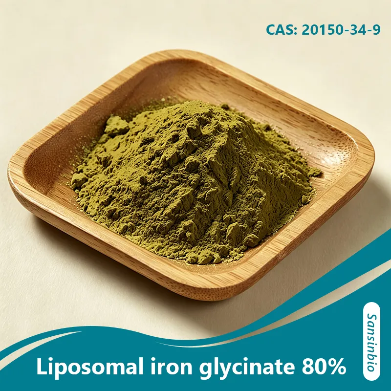 Suppl&eacute;ment de fer ch&eacute;lat&eacute; &agrave; haute biodisponibilit&eacute;, glycine liposomale 80 %