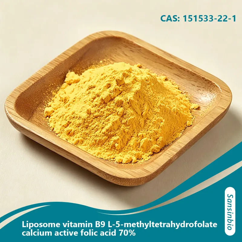 Suppl&eacute;ment de folate actif liposomal L-5-m&eacute;thylt&eacute;trahydrofolate de calcium 70 % &agrave; haute biodisponibilit&eacute;