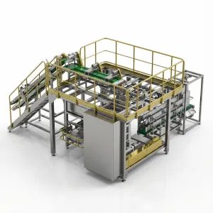 Single Hopper Secondary Packaging Machine for PP Woven Master Bag 