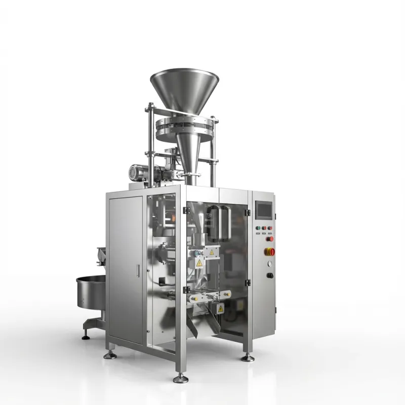 Automatic VFFS Salt Bagging Machine with Volumetric Cup Filler