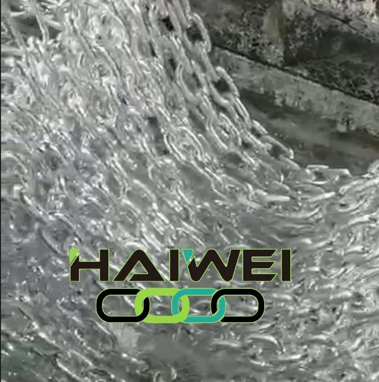 Antirust High Test Hot Sale  Hot Galvanized Fishery Link Chain 