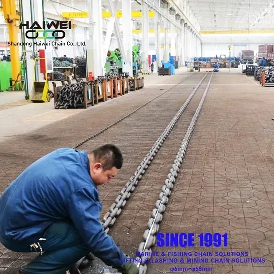  High Strength Alloy Steel Mining  Welding Link Chain