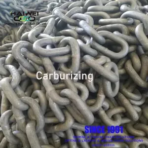  Lifting Link Chain with Carburizing Surface Treatment
