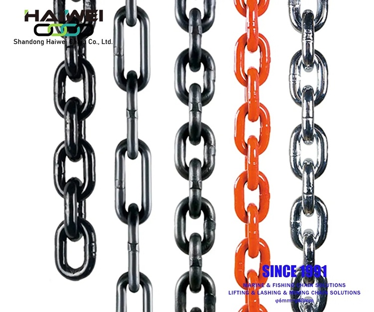  Hardware Welded Lifting Chain G 80 Grade Black Link Chain