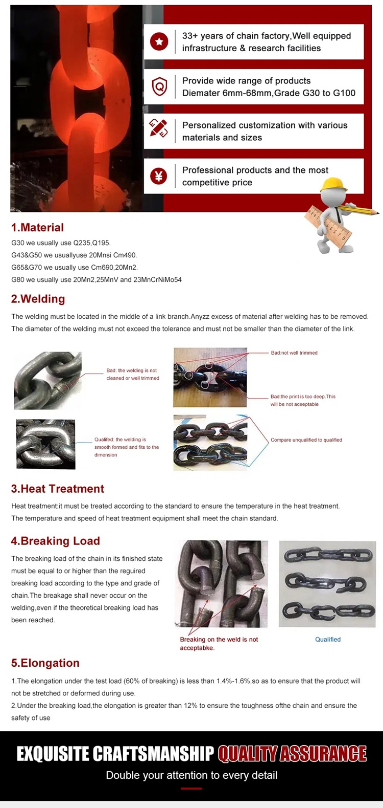 Alloy Steel Lifting Chain for Lifting