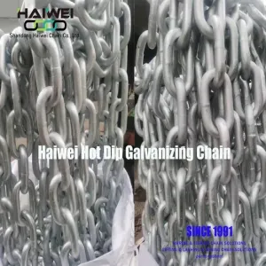 International Standard Rust Protection Hot DIP Galvanized Fishing Chain
