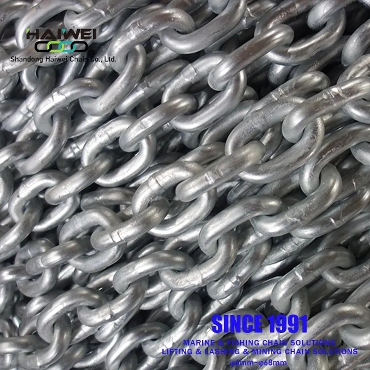 International Standard Rust Protection Hot DIP Galvanized Fishing Chain