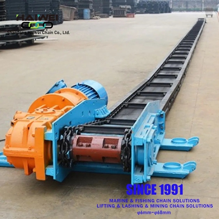 Flash Welded Chain for Mining