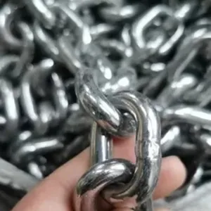 Corrosion Resisting Durable High Test Stainless Steel Fishery Link Chain