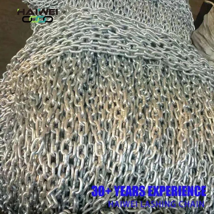 International Standard Rust Protection Hot DIP Galvanized Fishing Chain