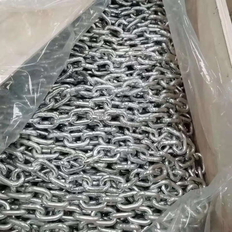  Electro-Galvanizing ASTM80 Zinc Plated Weld Link Chain 