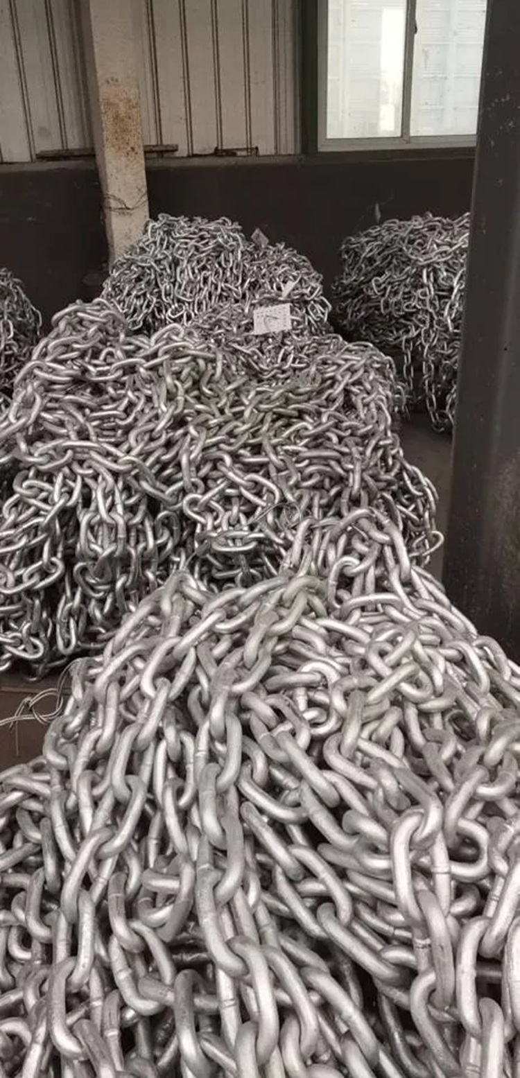 High Tensile Hot Dip Galvanized Corrosion Resistant Fishery Link Chain