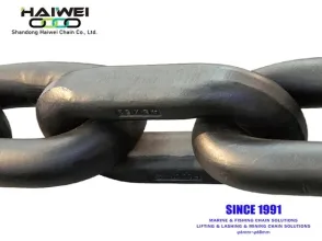 High StrengthBlack Heavy  Mining Chain  