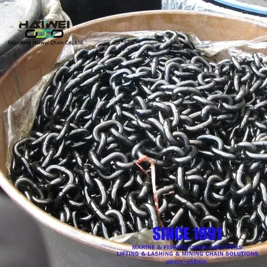 BS Standard Material Q235 Link Chain 