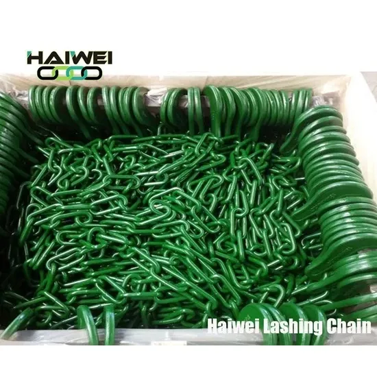 High Quality Color Painted Lashing Link Chain