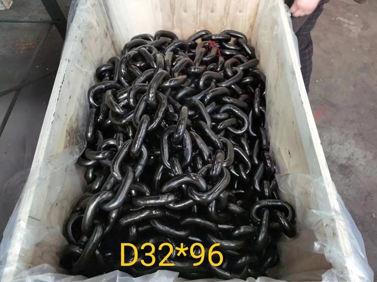  Lifting Link Chain with Carburizing Surface Treatment
