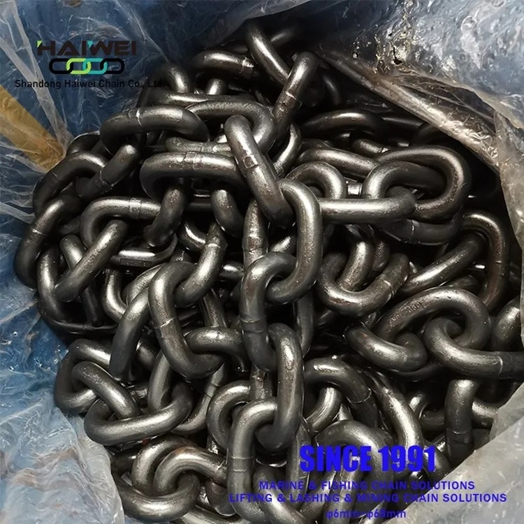 Black Painted Link Chain for Lifting