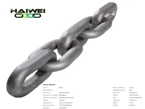 Welding Link Mining Chain