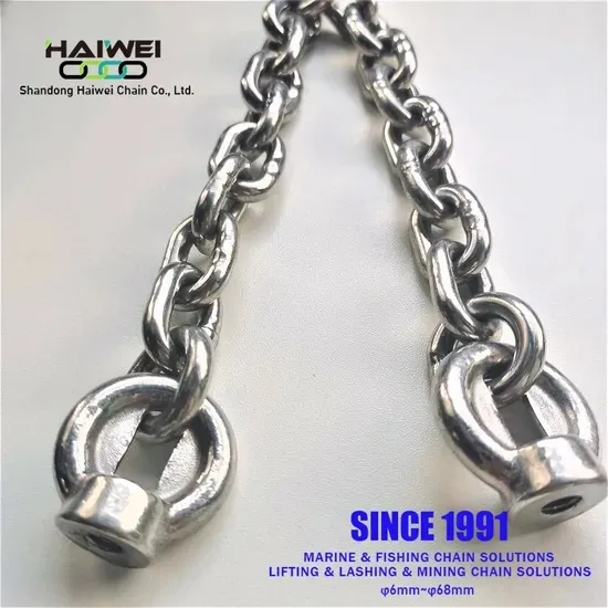 Stainless Steel Anchor Chain for Marine Use