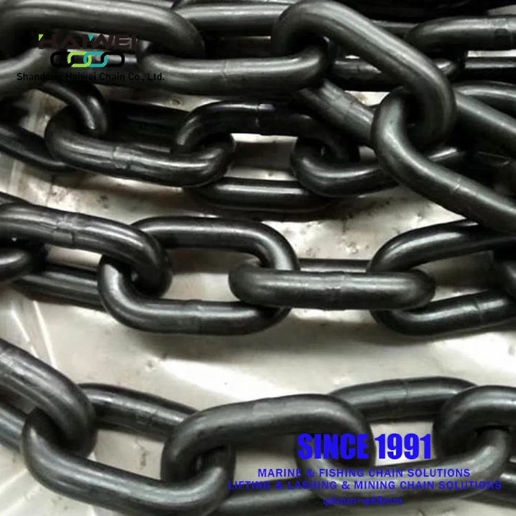 Flash Welded Chain for Mining