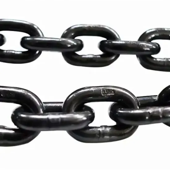 Black Painted Link Chain for Lifting