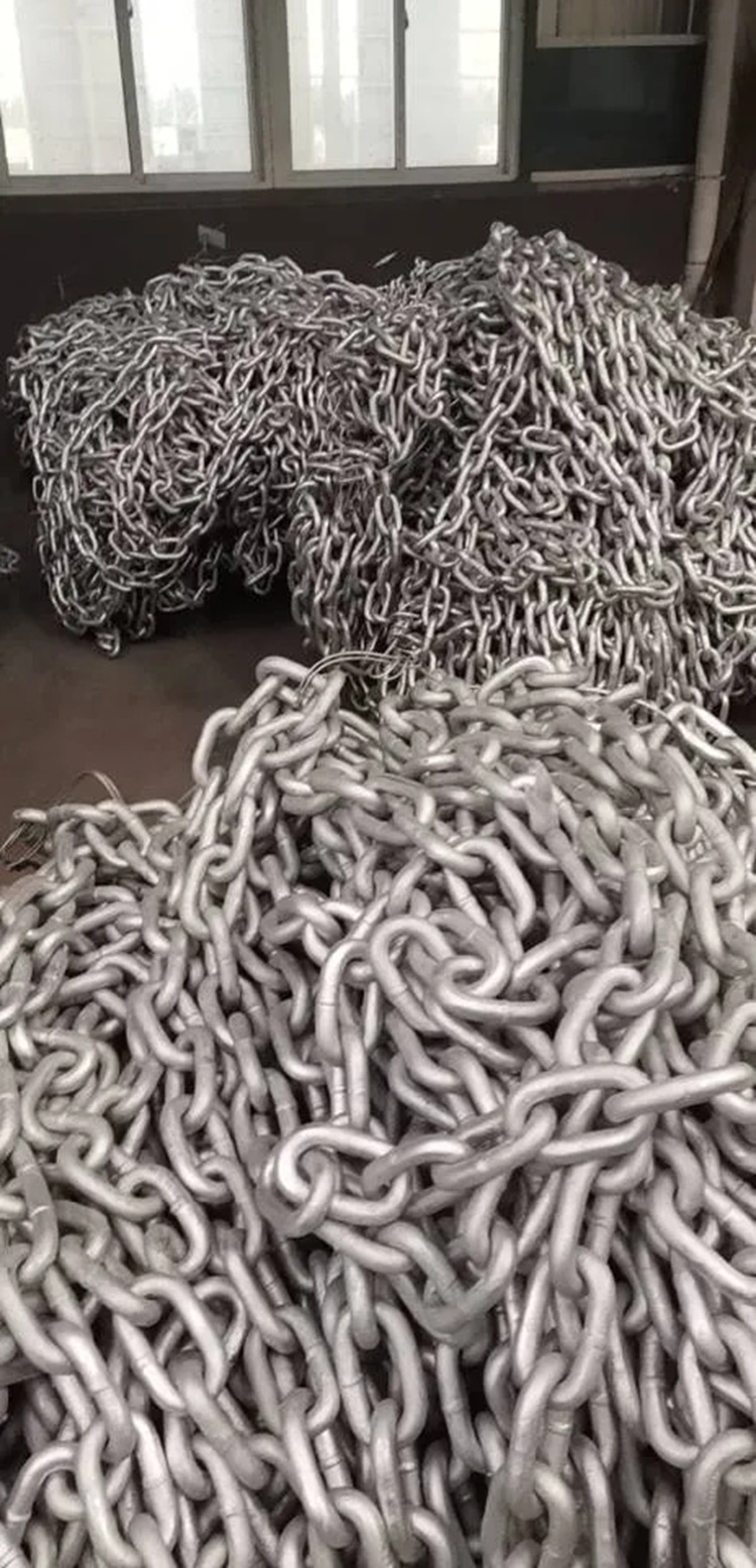 High Tensile Hot Dip Galvanized Corrosion Resistant Fishery Link Chain
