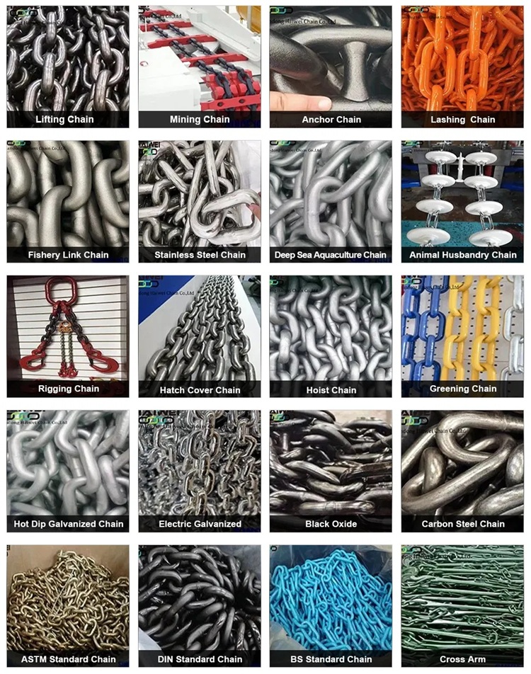 Lifting Chain for Cargo Control with Carburizing Coating