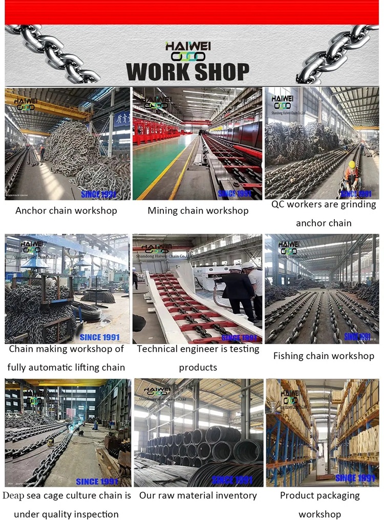 Painted Steel Mining Chains