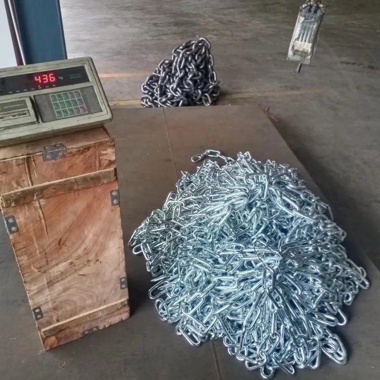  Electric Galvanized Chain for Hoisting Marine Fishery Breeding