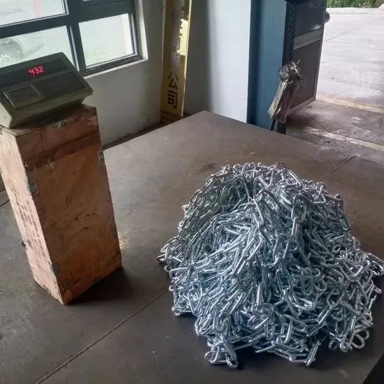  Electric Galvanized Chain for Hoisting Marine Fishery Breeding
