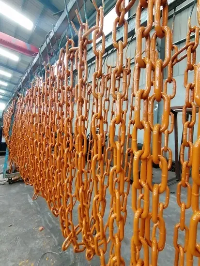 Lashing Chain Colorful Painted for Vehicle Bundling Container 