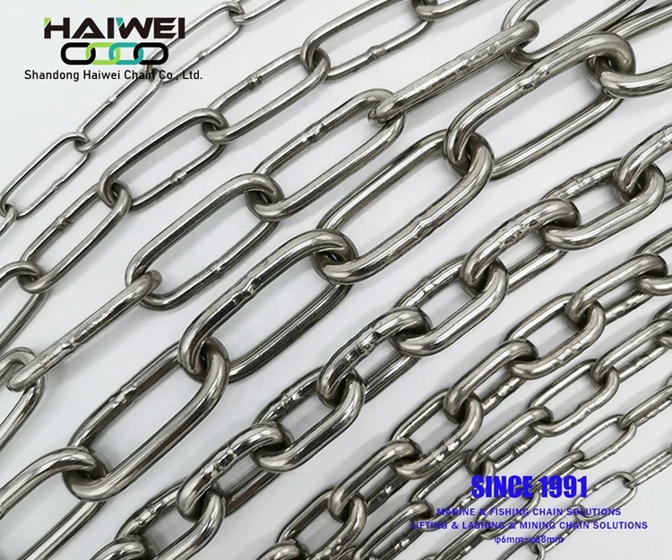  High Strength Us Standard Welded Stainless Steel Link Chain