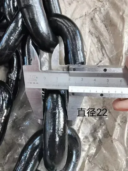 G80 Lifting Link Welded Chain with Black Coating