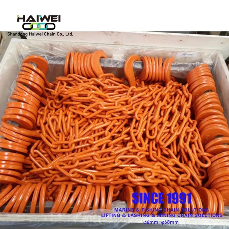  Lashing Link Chain with Clevis Grab Hook 