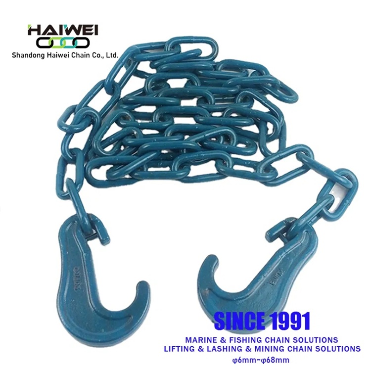  Lashing Link Chain with Clevis Grab Hook 