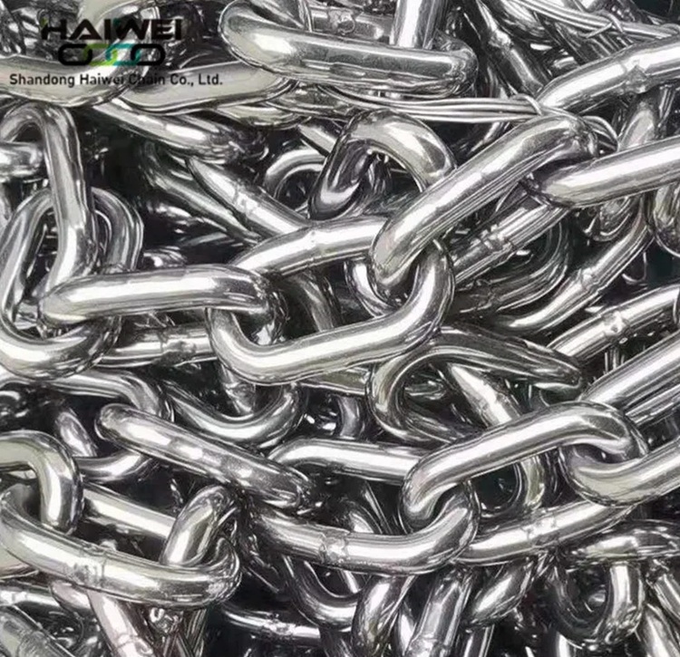  High Strength Us Standard Welded Stainless Steel Link Chain