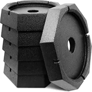 Thickened super-strong load-bearing polyethylene crane leg pads