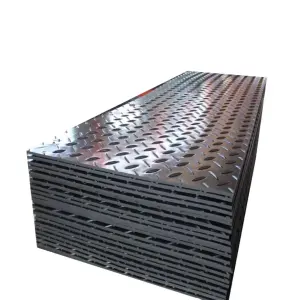Solid Construction HDPE Large Plastic Floor Road Mat