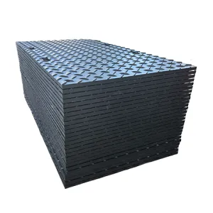 Mobile HDPE Beach Access Mat High-Density and Durable Plastic Temporary Ground Protection Road Mat