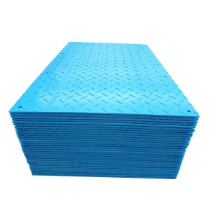 HDPE Durable Car Parking Ground Protection Mats for Construction Sites and Events Flooring