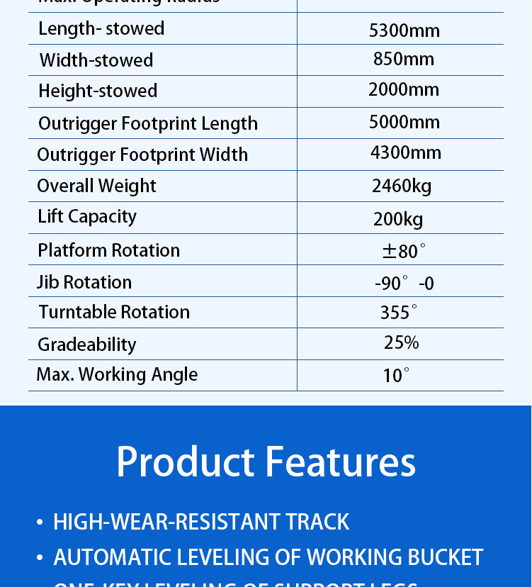 18m Spider Lift