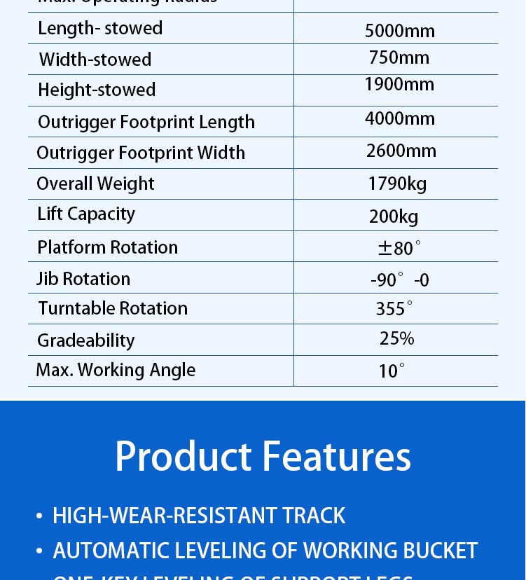 10m Spider Lift