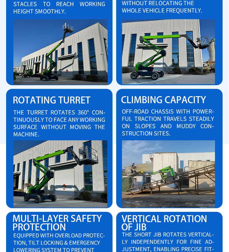18m Articulated Boom Lift